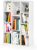 Libreria Abierta con Once Cubos para Libros, Decoracion y Organizacion del Espacio