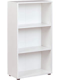Estanteria Modular con Tres Compartimentos y Altura Regulable para Oficina y Salon